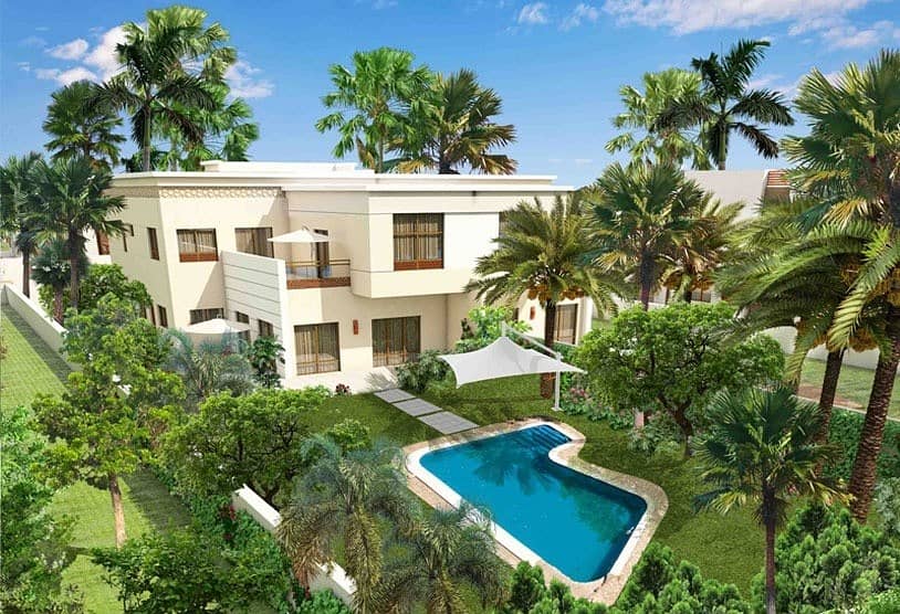 Own a luxury ready 5 bedroom villa  in Sharjah