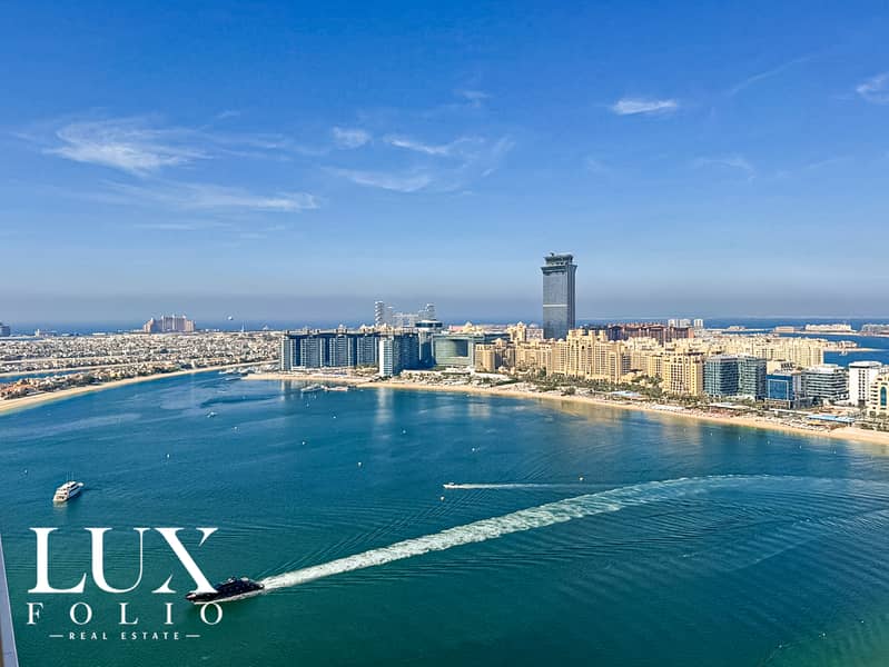 VERY HIGH FLOOR | PALM VIEW | ONE OF SIX