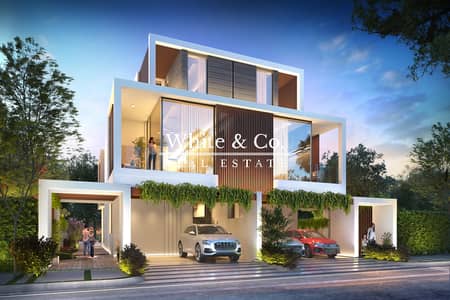 5 Bedroom Townhouse for Sale in DAMAC Hills 2 (Akoya by DAMAC), Dubai - Off Plan | 5 Bedroom + Maid | Park View