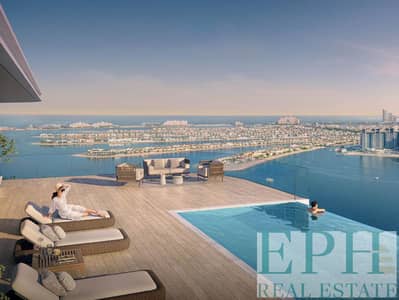 2 Cпальни Апартамент Продажа в Дубай Харбор, Дубай - Visualisierung Seapoint4. jpg