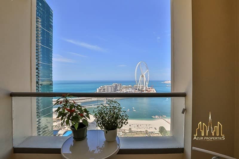 Elegant 2B/R at Luxury JBR - Sea + Dubai Eye View