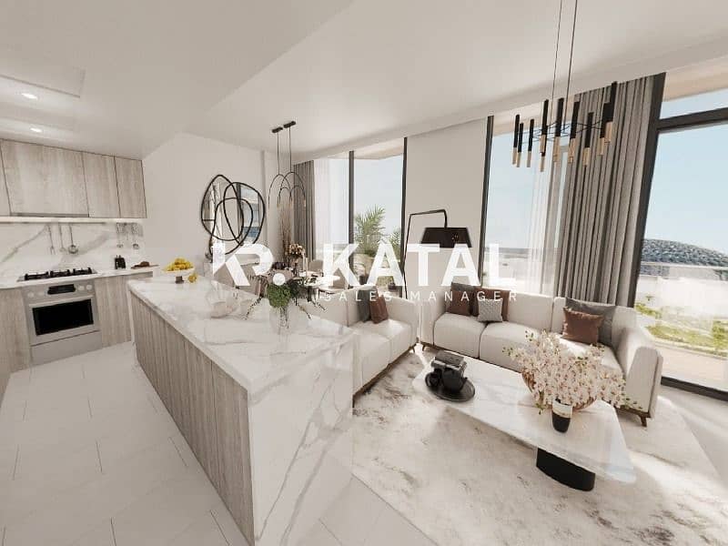 3 Apartment for Sale in Saadiyat Cultural District, Saadiyat Island, Abu Dhbai, Louvre Abu Dhbai Residences, Louvre Museum 006. jpg