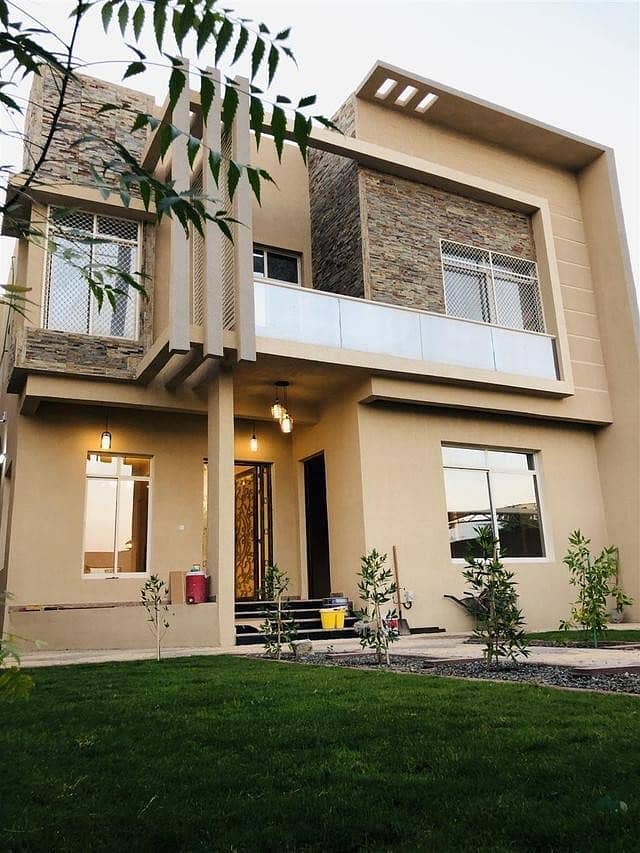 فيلا ممتازه التشطيب قريبه من شارع الشيخ محمد بن زايد . Amazing New Villa for Sale in Ajman