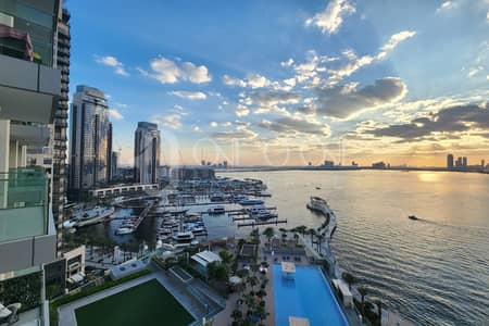 2 Bedroom Flat for Sale in Dubai Creek Harbour, Dubai - FULLY FURNISHED I BURJ KHALIFA VIEW I VACANT