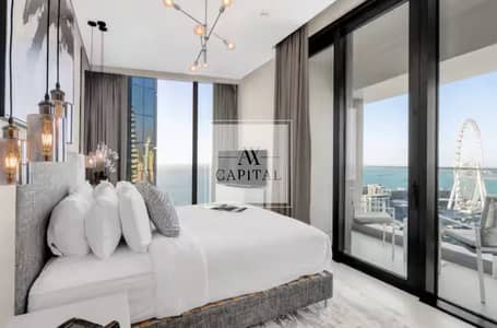 朱美拉海滩住宅（JBR）， 迪拜 3 卧室公寓待租 - 位于朱美拉海滩住宅（JBR），朱美拉谦恭度假酒店和水疗中心，朱美拉门户1号大厦 3 卧室的公寓 499900 AED - 10617634