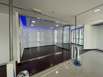 Office for Rent in Business Bay, Dubai - Fitted Office with Partitions | Near to Metro