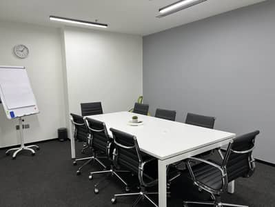 朱美拉湖塔 (JLT)， 迪拜 写字楼待租 - LargeMeetingRoom. jpeg