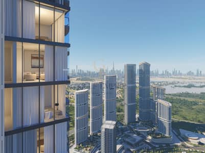 2 Cпальни Апартаменты Продажа в Букадра, Дубай - SobhaHL2-BurjKhalifaView02. jpg