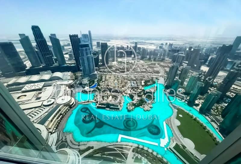 位于迪拜市中心，哈利法塔 2 卧室的公寓 460000 AED - 10627071