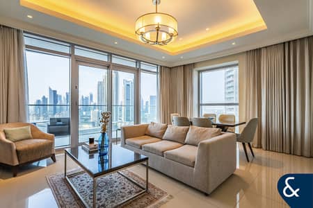 2 Bedroom Apartment for Sale in Downtown Dubai, Dubai - Luxury Furnished | Two Bed | Burj View