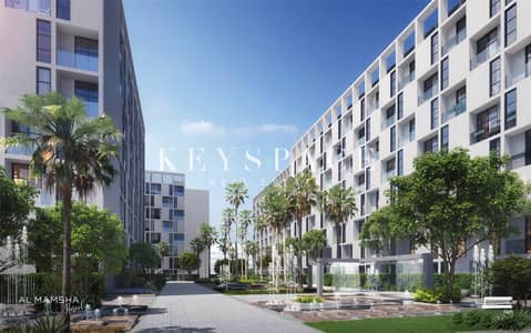 3 Bedroom Flat for Sale in Muwaileh, Sharjah - Atrraction Render 1 - Al Mamsha Raseel. jpg