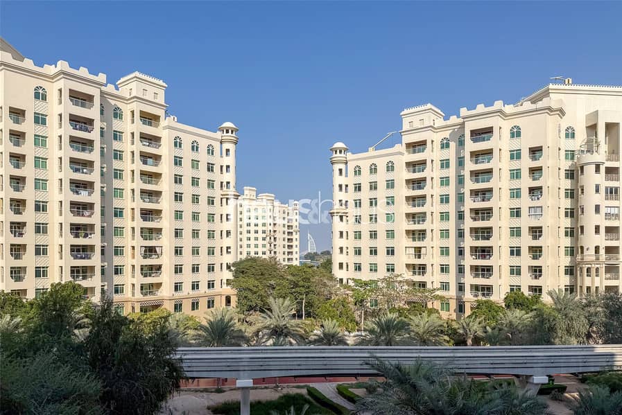 Vacant Now | Beautiful Park and Burj Al Arab View Vacant Now | Beautiful Park and Burj Al Arab View