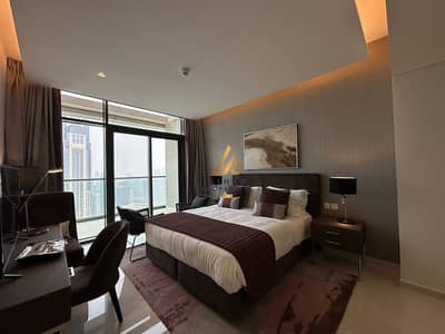 2 Bedroom Apartment for Sale in Business Bay, Dubai - Highest floor With amazing Skyline,Sea View|Vacant