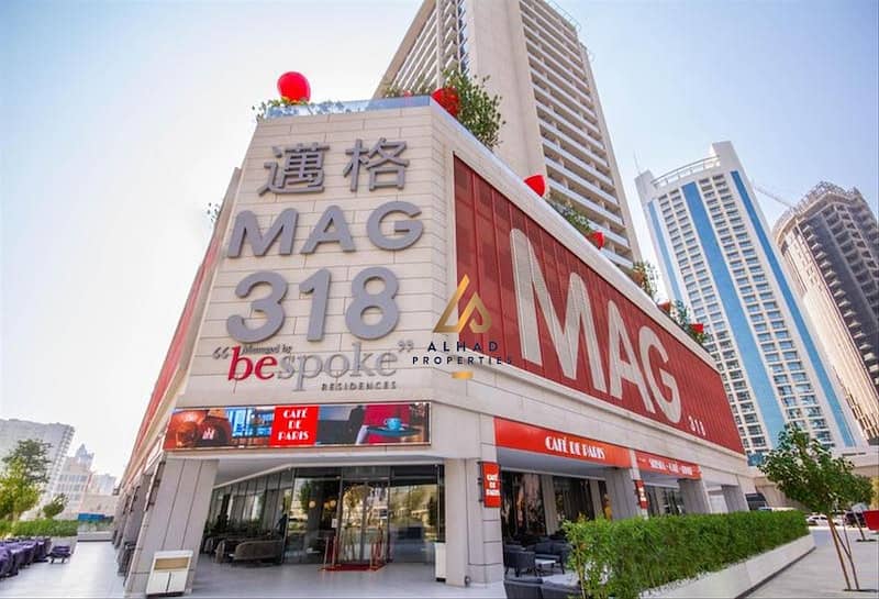 位于商业湾，MAG318公寓 的公寓 1075000 AED - 9957346