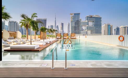 Studio for Rent in Business Bay, Dubai - Vacant From 1st April | Burj Canal View | 6 Months