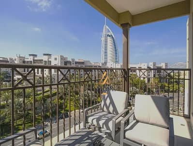 4 Bedroom Apartment for Sale in Umm Suqeim, Dubai - FULLY UPGRADE | FULL BURJ VIEW | NEGOTIABL |VACANT