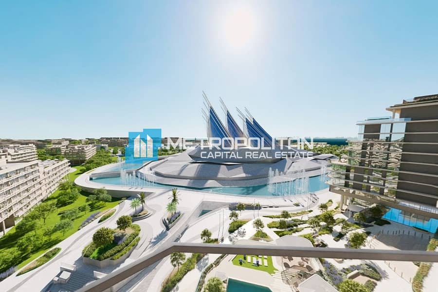 Full Zayed Museum View | High Floor | Rare Unit