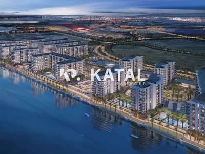 فلیٹ 2 غرفة نوم للايجار في جزيرة ياس، أبوظبي - Waters Edge, Yas Island, Abu Dhabi, Studio for Sale, 2 bedroom for Sale, Appartment for sale, Appartment for rent, Yas Island. Yas mall 001. jpg