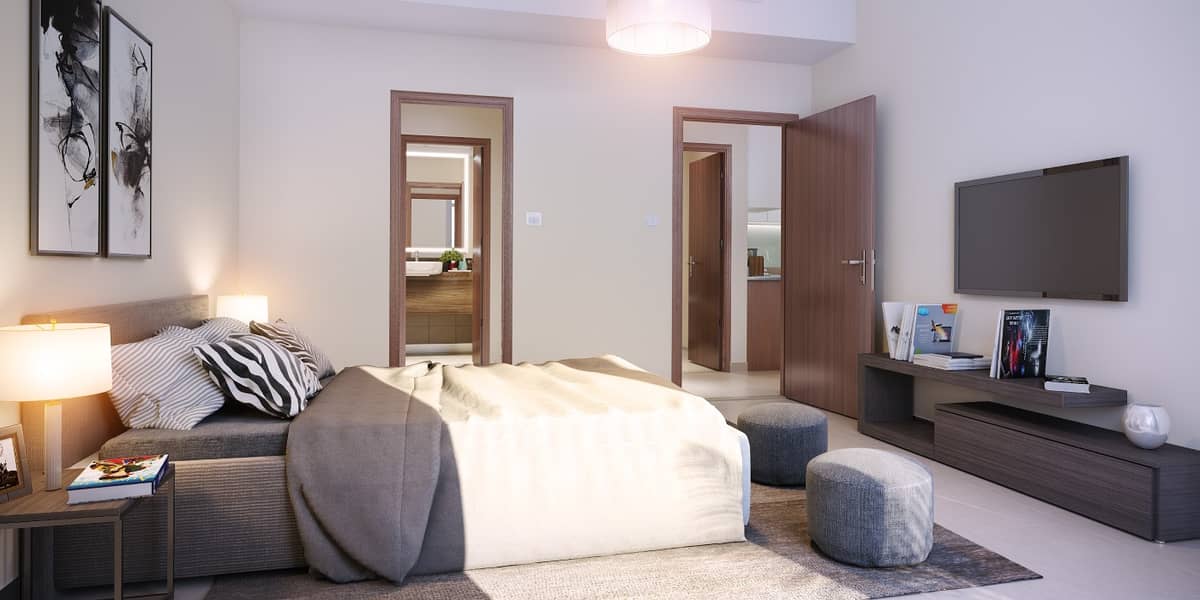 Fabulous 2 Bedroom with Garden View | Azizi Star
