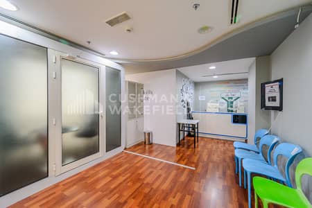 Office for Rent in Deira, Dubai - Fitted Office | Close to Metro | Low Floor