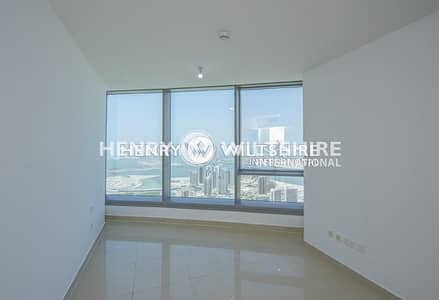 4 Bedroom Apartment for Sale in Al Reem Island, Abu Dhabi - Customized home | Full sea and Reem Island views