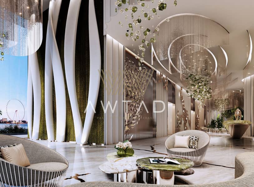12 DAMAC BAY 2_2BRGround Floor Lobby - View 3. jpg