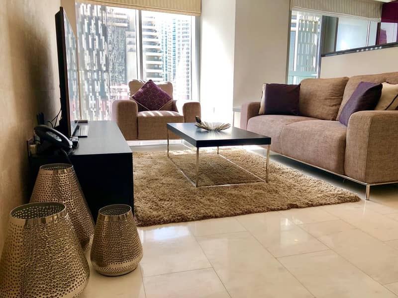Fully Furnished| Mid Floor | Marina View