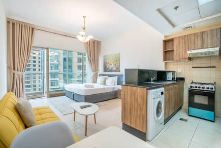迪拜市中心， 迪拜 单身公寓待租 - Studio, Burj Al Nujum-13. jpg