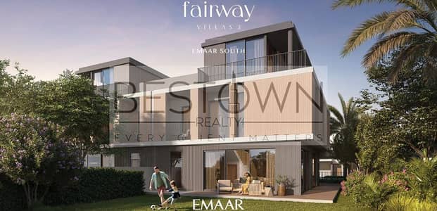 فیلا 4 غرف نوم للبيع في دبي الجنوب، دبي - EMAAR-FAIWAY-VILLAS-EMAAR-SOUTH-investindxb-09-scaled-870x420. jpg