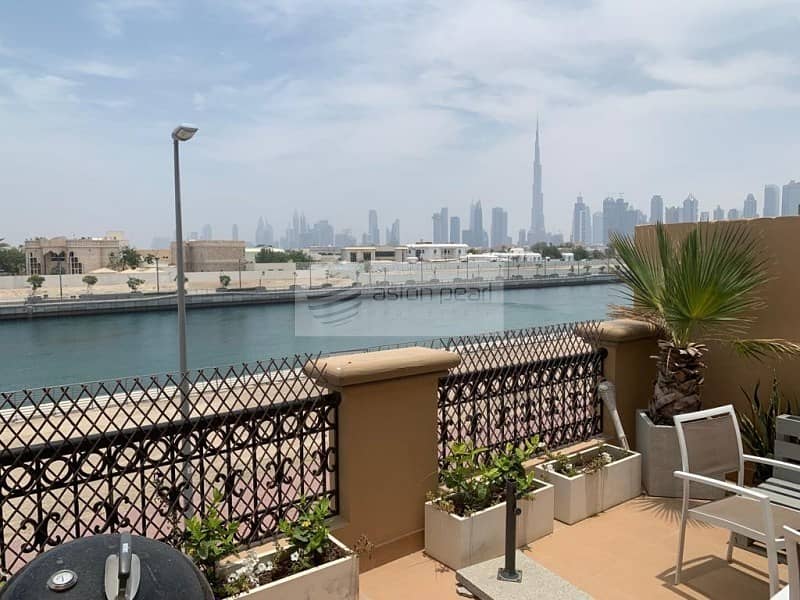 Dubai Canal View | Fully Fitted 4BR Villa Compound