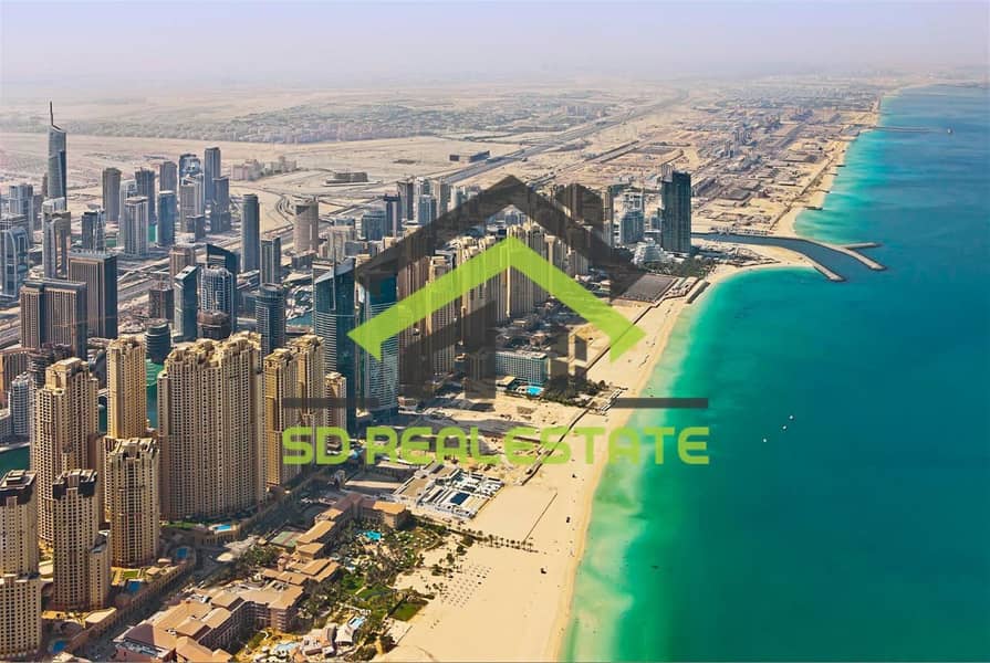 Sea View of 2 BR Apt. in JBR for sale