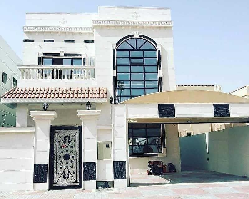 Villa of the finest villas in Ajman with finishes very distinctive from the owner at a very suitable