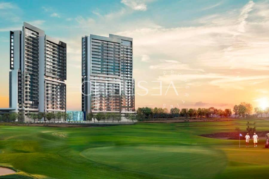 位于达马克山庄，高尔夫之门2号 2 卧室的公寓 1850000 AED - 10665310