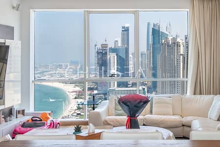 3 Bedroom Flat for Sale in Jumeirah Beach Residence (JBR), Dubai - Ocean View | Vacant 3BR | High Floor