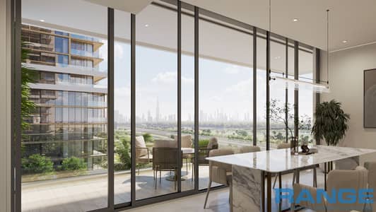 فلیٹ 1 غرفة نوم للبيع في شوبا هارتلاند، دبي - Dining room. jpg