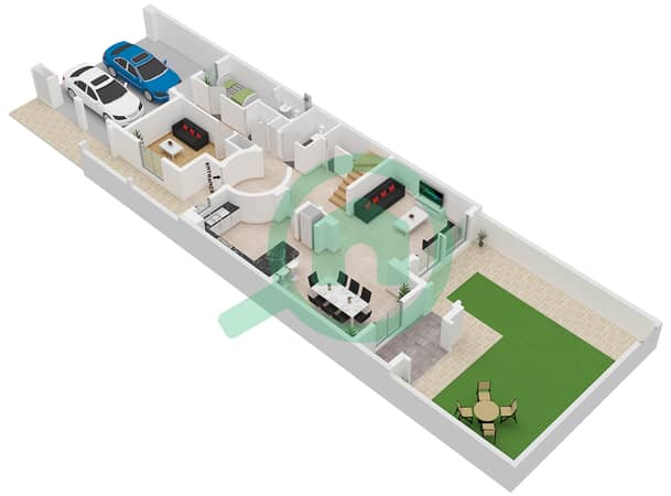 Type 1 Unit Middle Ground Floor