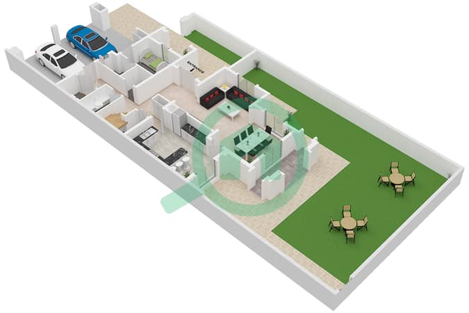 Type 2 Unit End Ground Floor