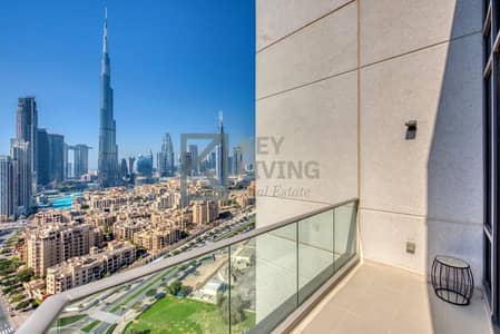 2 Bedroom Penthouse for Rent in Downtown Dubai, Dubai - Balcony (1). jpg