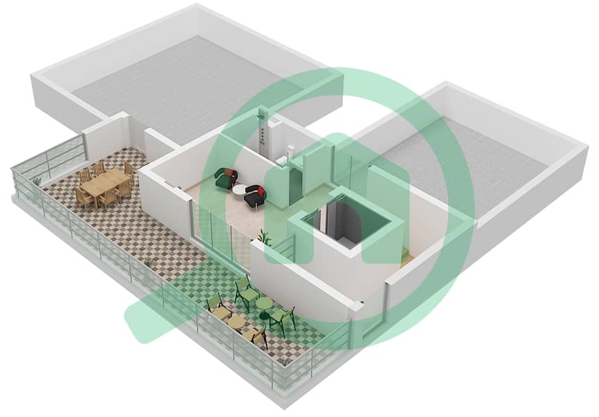 Second Floor Palmiera - 5 Bedroom Villa Type CLASSICAL 1 Floor plan Second Floor interactive3D