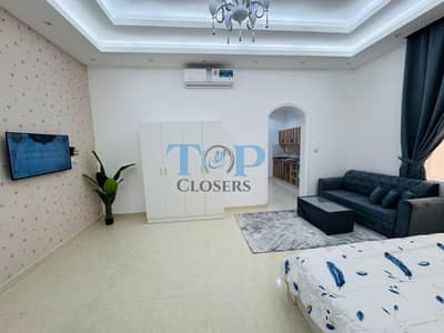 Studio for Rent in Falaj Hazzaa, Al Ain - Prime Location | Free Electricity & Water Wifi