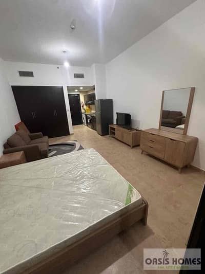 FULLY FURNISHED STUDIO! 4800 INCLUDING DEWA BILL! WITH BALCONY