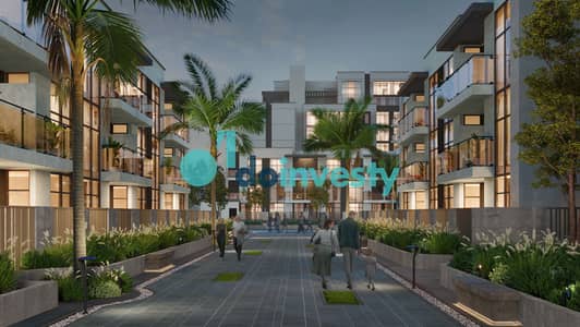 4 Bedroom Townhouse for Sale in Masdar City, Abu Dhabi - CAM01-PATHWAY NIGHT MOOD copy. jpg