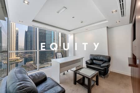 Office for Rent in Jumeirah Lake Towers (JLT), Dubai - Mid Floor | Exquisitely Furnished | DMCC License