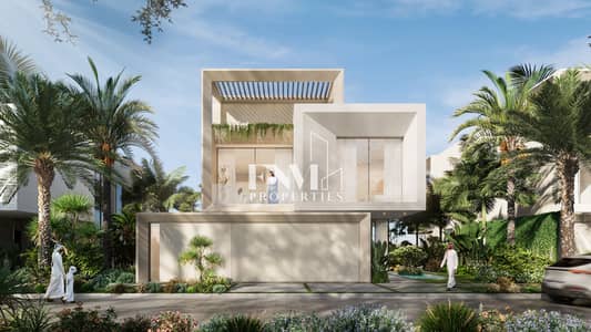 5 Cпальни Вилла Продажа в Шарджа Ватерфронт Сити, Шарджа - Villa_02 Front view P. jpg
