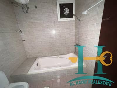 For annual rent Ajman Location: Rawda 1 Apartment with one room, a hall, two bathrooms, a kitchen And a balcony and a spacious area Central air condit