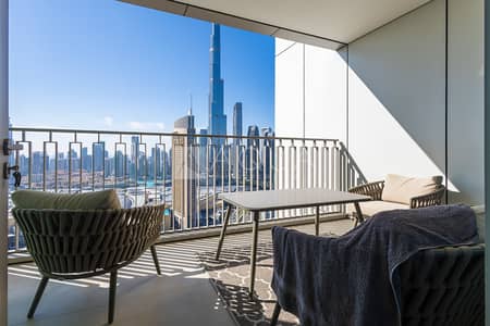 3 Bedroom Apartment for Rent in Za'abeel, Dubai - Breathtaking Burj-DIFC Views | Bills Included