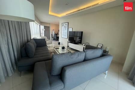2 Bedroom Flat for Rent in Business Bay, Dubai - Furnished | Full Burj View | Unique Layout