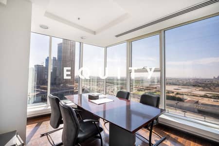 Office for Sale in Business Bay, Dubai - VOT | Partitioned Office | Canal View | Fitted