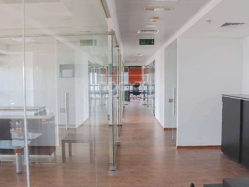 Furnished Office with Partition in Jumeirah Business Center 3