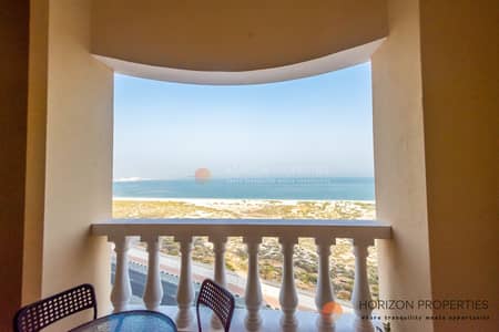 Studio for Rent in Al Hamra Village, Ras Al Khaimah - Full Seaview | Furnished | Utilities Incl